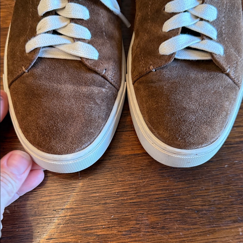 Frye Ivy low lace Brown Suede women’s Sneakers size 8 - Picture 8 of 12